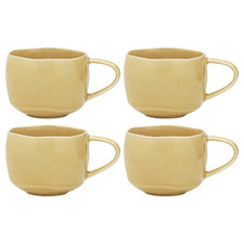 Honey Ecology Pepa 400ml Stoneware Mugs (Set of 4)