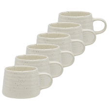 Ecology Ottawa Calico 85ml Stoneware Cups (Set of 6)