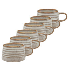 Ottawa Barley 85ml Stoneware Espresso Cups (Set of 6)