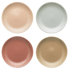 4 Piece Lune 20.5cm Side Plate Set