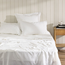 Dream Linen-Blend Flat Sheet