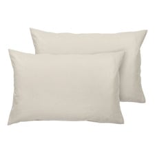 2 Piece Dream Linen-Blend Pillowcase Set (Set of 2)