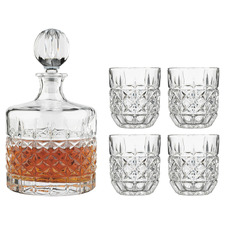 5 Piece Matis 1L Glass & Decanter Set