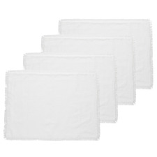 Fray Cotton Placemats (Set of 4)