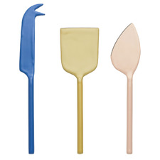3 Piece Apostle Stainless Steel Cheese Knife Set