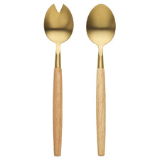 2 Piece Alto Stainless Steel Salad Server Set