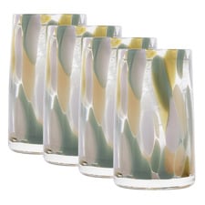 8 Piece Camille 420ml Glass Highball Tumbler Set