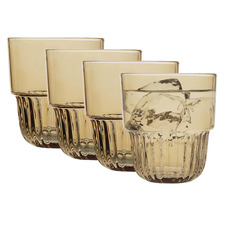 Callisto 260ml Glass Tumblers (Set of 4)