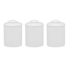 Signature Porcelain Canisters (Set of 3)