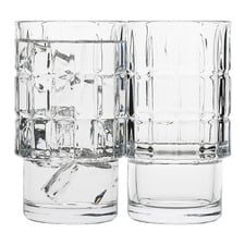 6 Piece Phineas 370ml Highball Glass Set (Set of 2)