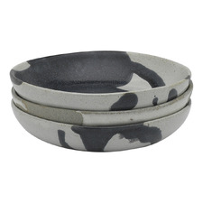 3 Piece Nest 12cm Stoneware Bowl Set