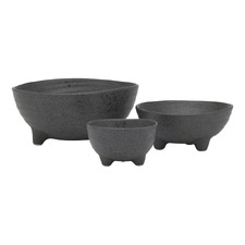 3 Piece Ottawa Stoneware Nesting Bowl Set