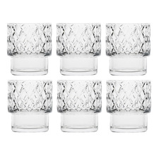 Dante 300ml Glass Tumblers (Set of 6)