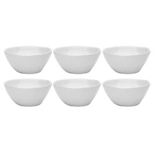 Speckle Milk 11cm Stone Dip Bowls (Set of 6)