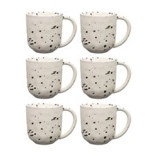 Speckle Polka 400ml Mugs (Set of 6)