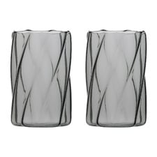 4 Piece Aurora 420ml Glass Highball Tumbler Set (Set of 2)