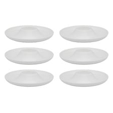 Canvas 16cm Fine Bone China Egg Plates (Set of 6)