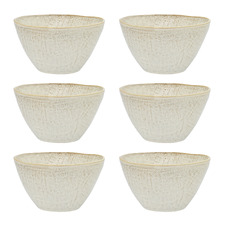 Linen 20cm Stoneware Laksa Bowls (Set of 6)
