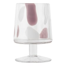 Blush Camille 310ml Glass Goblets (Set of 8)