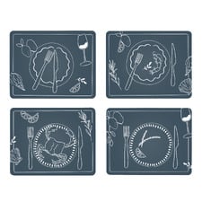 8 Piece Feast Placemat Set