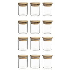 Ecology Pantry 140ml Glass Spice Jars (Set of 12)