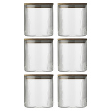 Infuse 650ml Glass Canisters (Set of 6)