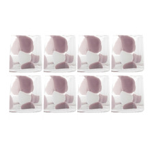 Blush Camille 260ml Glass Tumblers (Set of 8)