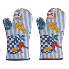 Cucina Cotton Oven Gloves (Set of 2)