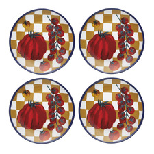 Tomato Medley Valentina 20.3cm Side Plates (Set of 4)
