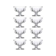 130ml Soda Lime Glass Dessert Bowls (Set of 8)