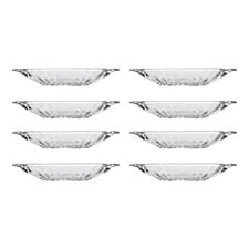 Banana Split Soda Lime Glass Dessert Dishes (Set of 8)
