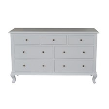 Adele Wide Dresser White