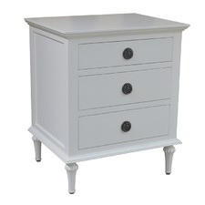 White Athan Side Table
