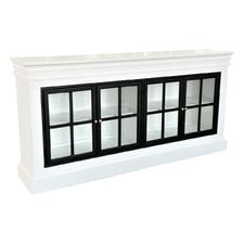 White Washington Birch Wood Sideboard