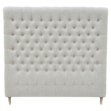 Natural Chesterfield Queen Bedhead