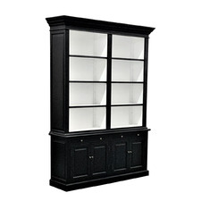 French 2 Bay Library Cabinet