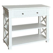 White Kimia Console Table