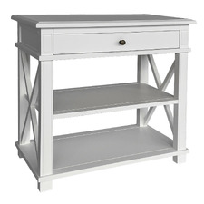 White Austin Console Table