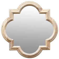 Amal Mirror White Washed