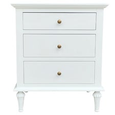 White Athan Side Table
