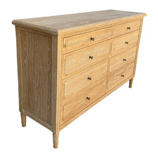 Dylan Oak Wood 8 Drawer Chest