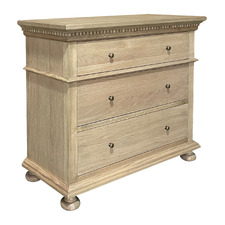 Aurelius Oak Wood 3 Drawer Chest