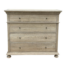Andrei Oak Wood 4 Drawer Chest