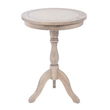 Aria Oak Wood Side Table