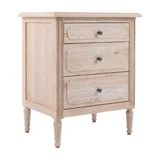 Hansen Oak Wood Bedside Table