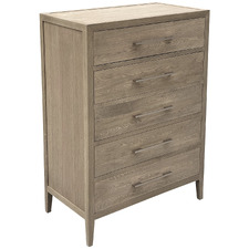 Cameron Oak Wood Tallboy