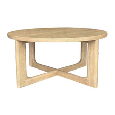 Emery Oak Wood Coffee Table