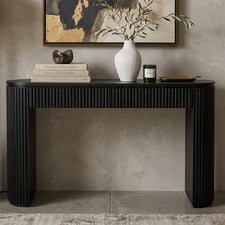 Anderson Oak Wood Console Table
