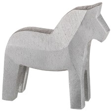 Silver Fenty Dala Horse