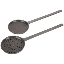 2 Piece Grey Meiju Classic Ceramic Spoon Set